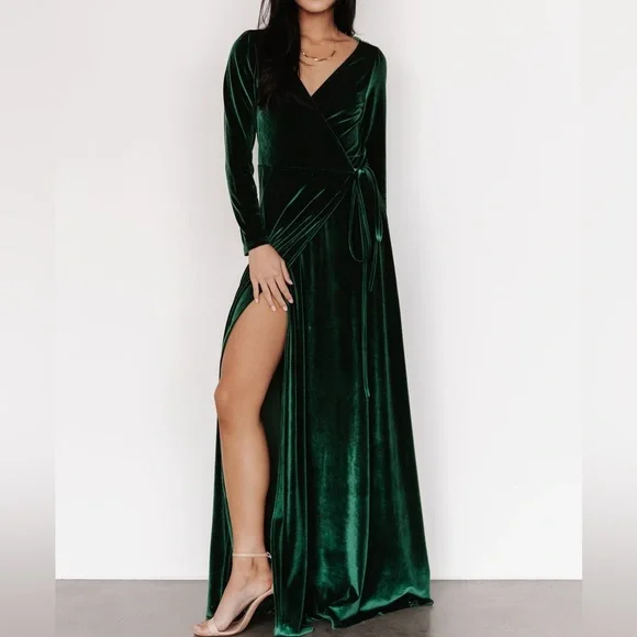 knee length dresses for ladies Esmeralda maxi dress – Abea Collection main image 1